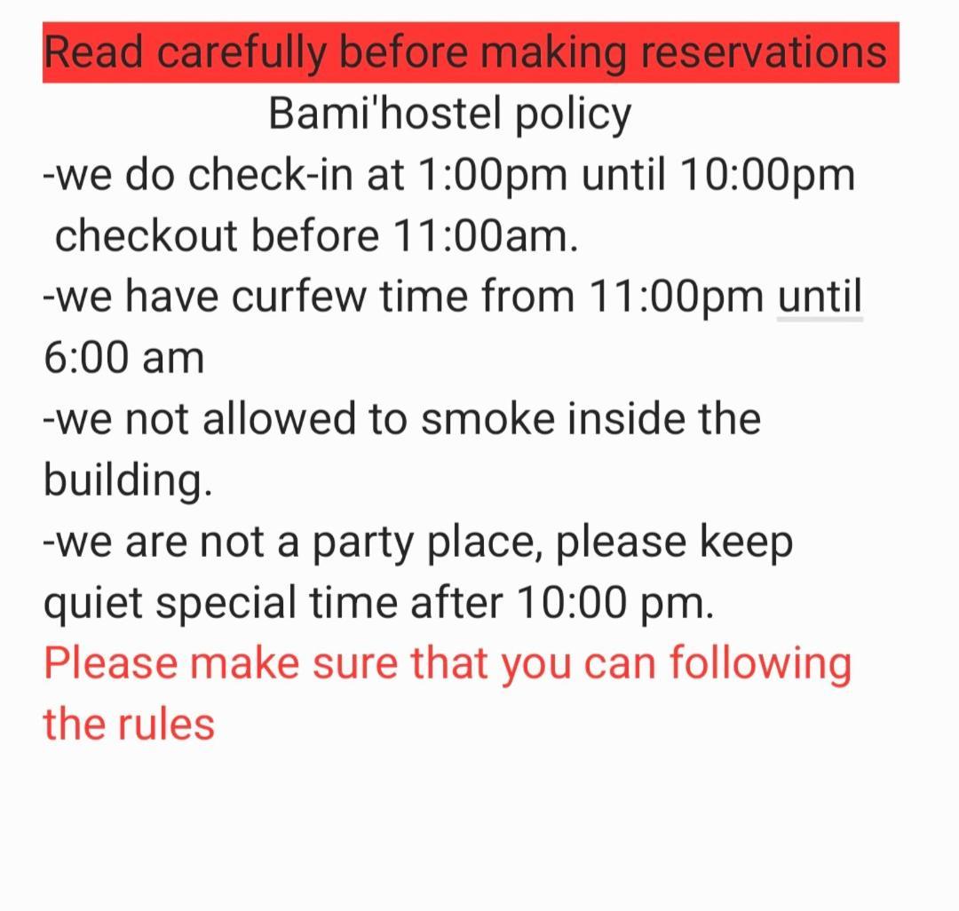 Bami Hostel Тхахек Екстериор снимка